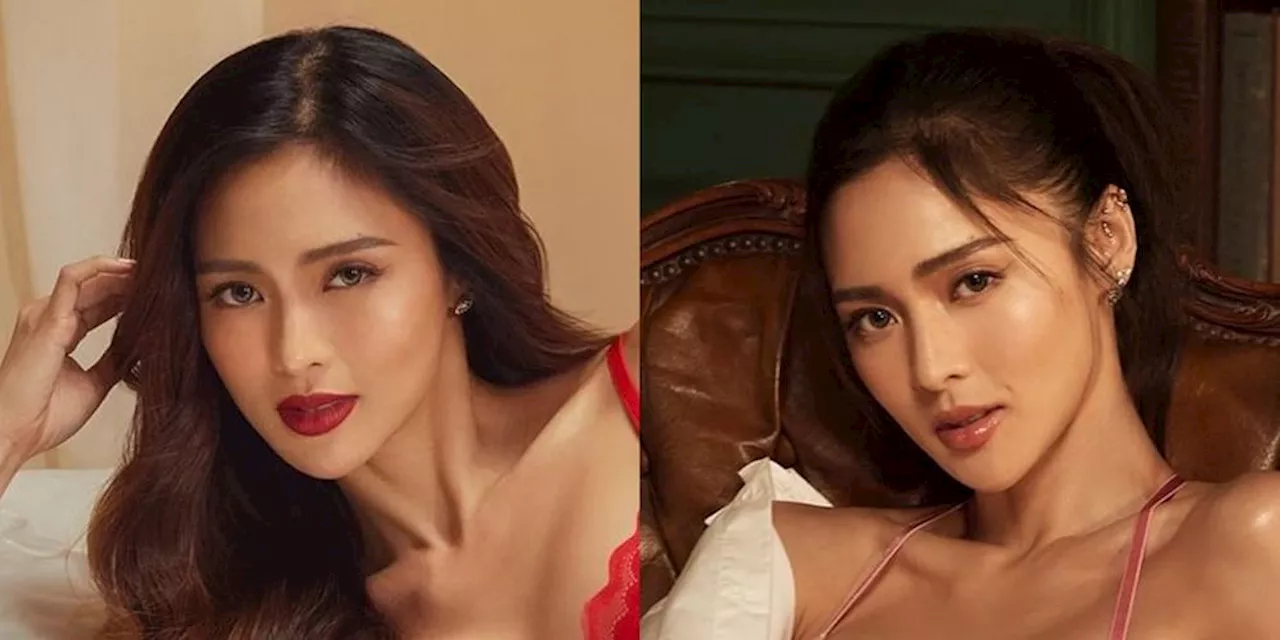 Kim Chiu is both fiery and demure as liquor brand's new calendar girl