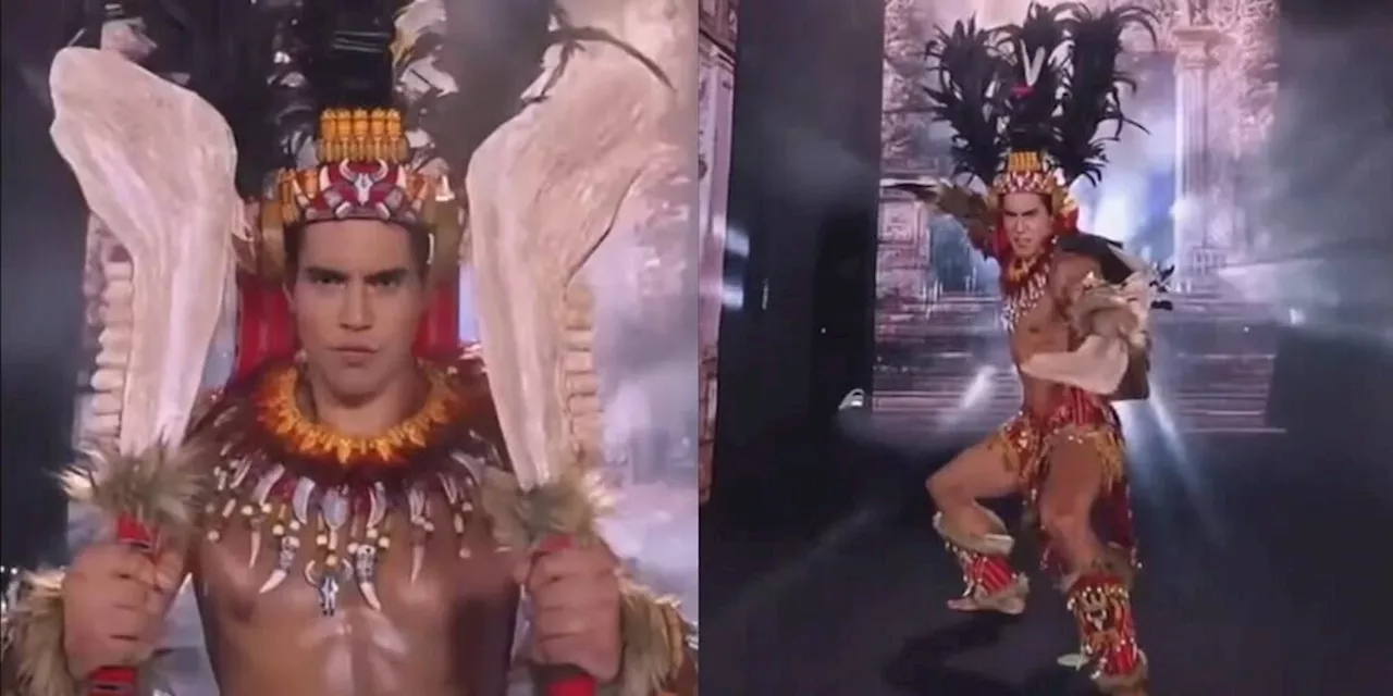 Kirk Bondad pays homage to his Igorot roots at Mr. World 2024’s National Costume competition