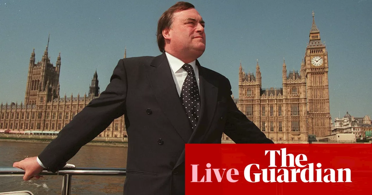 John Prescott, Labour deputy prime minister under Tony Blair, dies aged 86