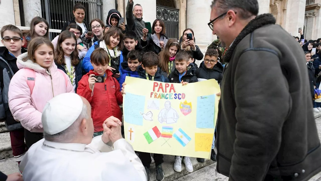 Pope announces Vatican summit in 2025 for rights of children