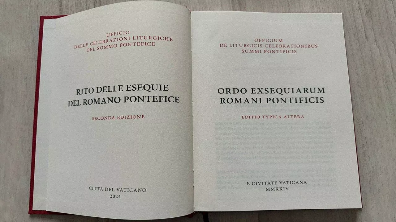 Vatican publishes new edition of funeral rites for Roman Pontiff