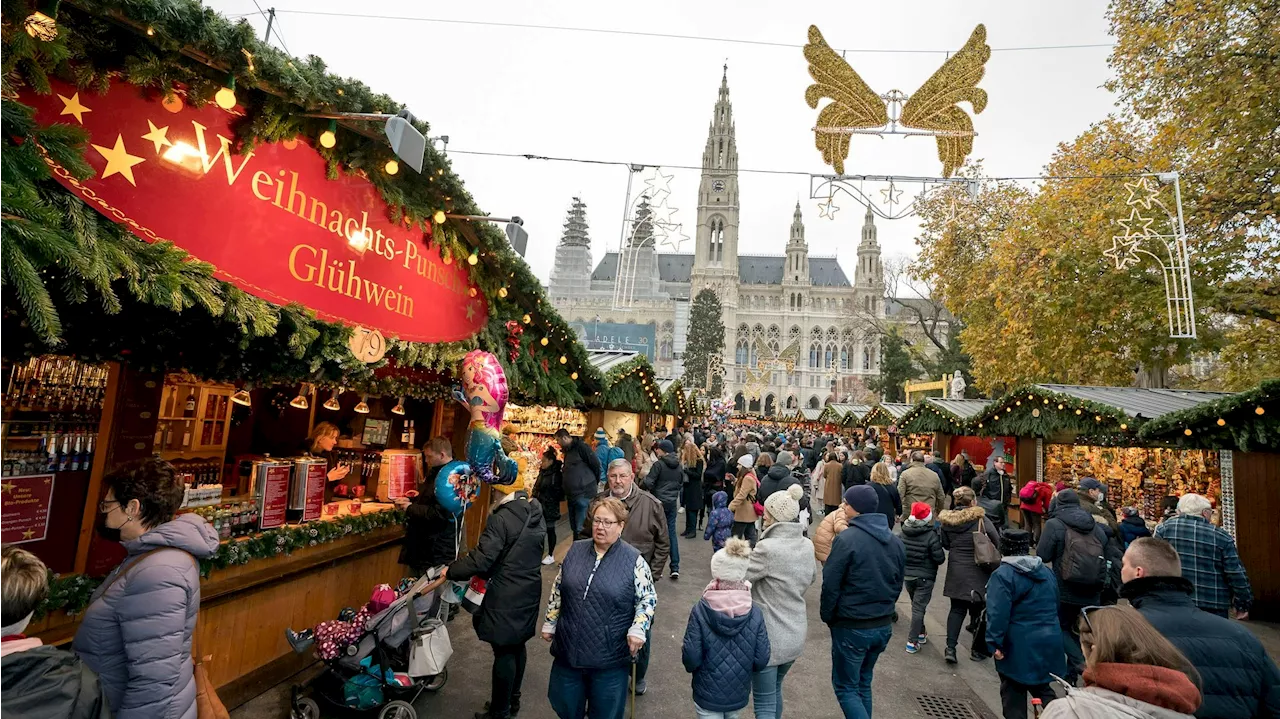 Rathausplatz als Tatort - Goldkette weg! Diebesbande am Wiener Adventmarkt