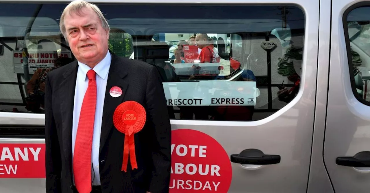 Former Deputy Prime Minister John Prescott Has Died At 86