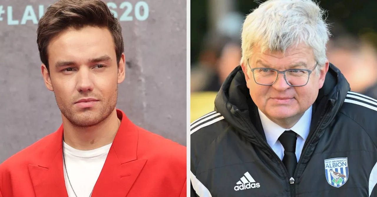 Here's Why Adrian Chiles Was Wearing A West Brom Jacket At Liam Payne's Funeral