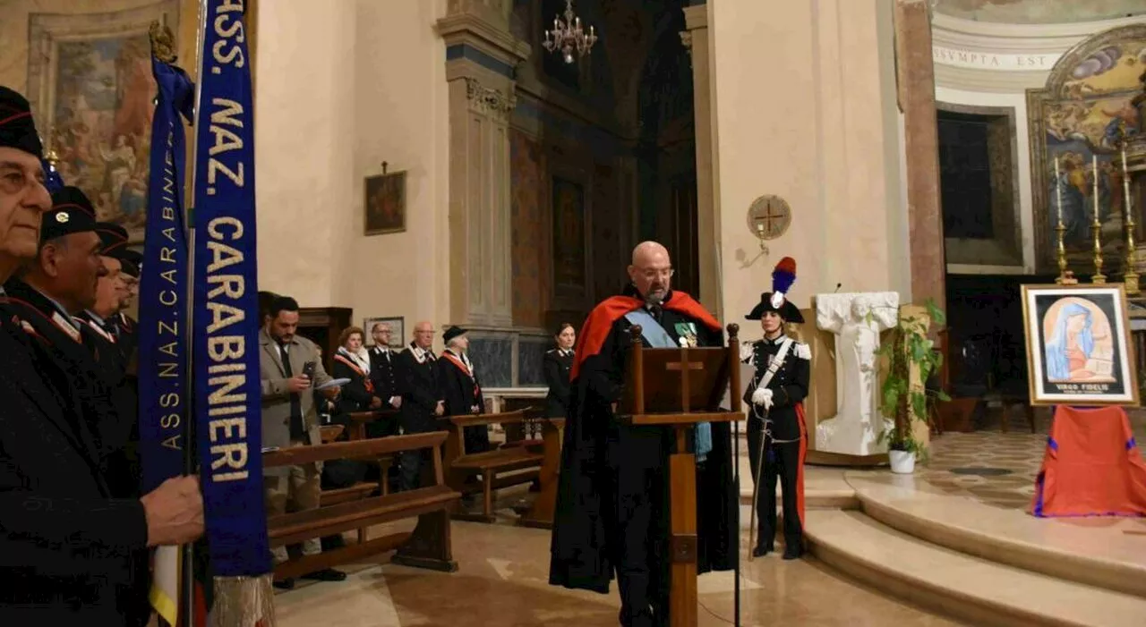 Terni, celebrata in Duomo la Virgo Fidelis, patrona dell'arma dei carabinieri