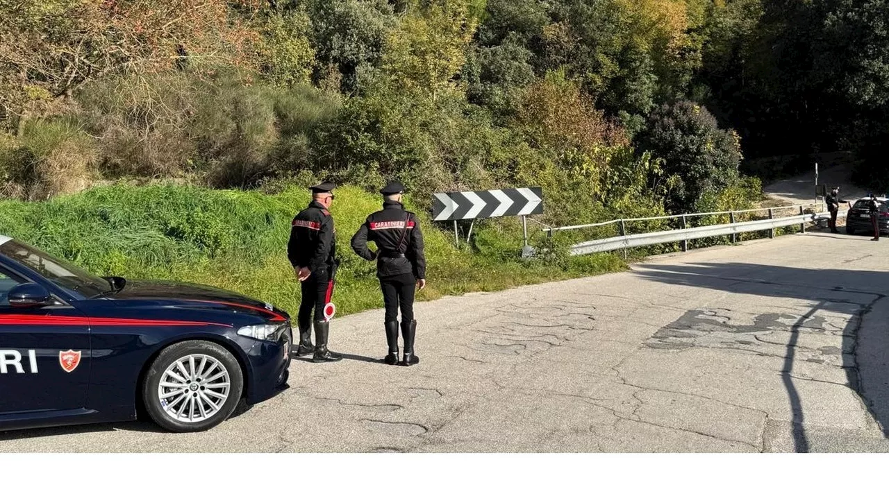 Terni, i carabinieri di nuovo a caccia dei pusher dei boschi tra Cesi e Piediluco