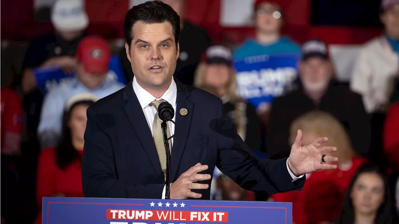 Matt Gaetz, el candidato de Donald Trump para fiscal general, renuncia