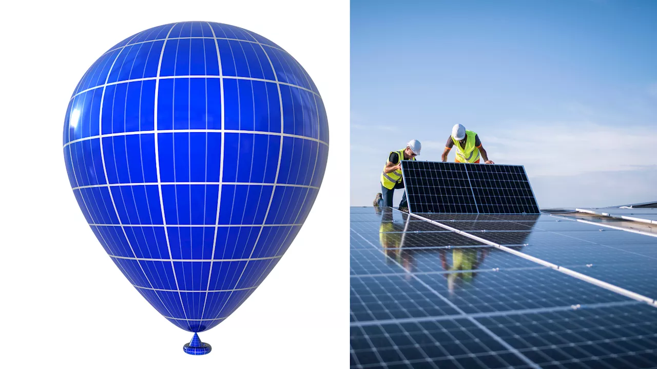 Balloon-integrated PV system with 19% efficient film boosts output in high latitudes