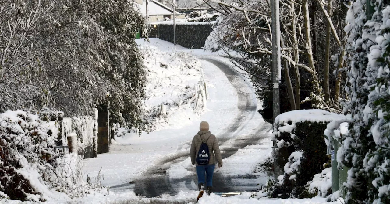 Ireland’s weather in pictures: Snow hits the country as cold and frosty conditions to persist