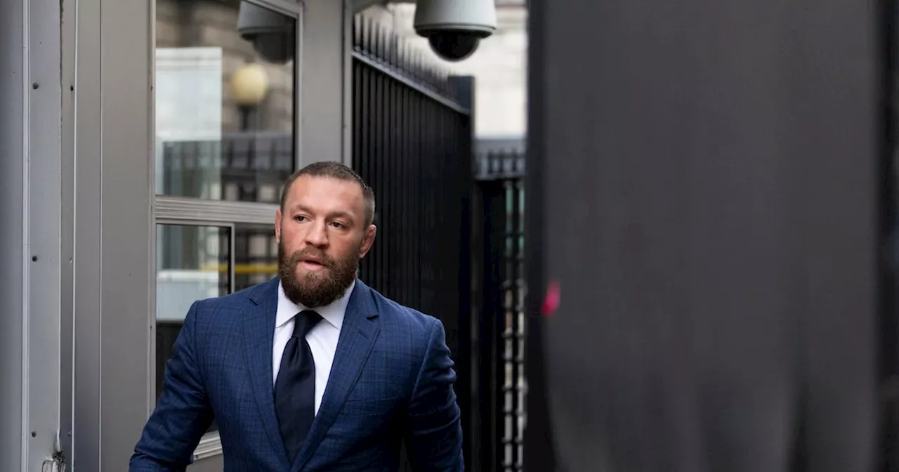 Judge continues charge to jury in woman’s civil action alleging rape by Conor McGregor