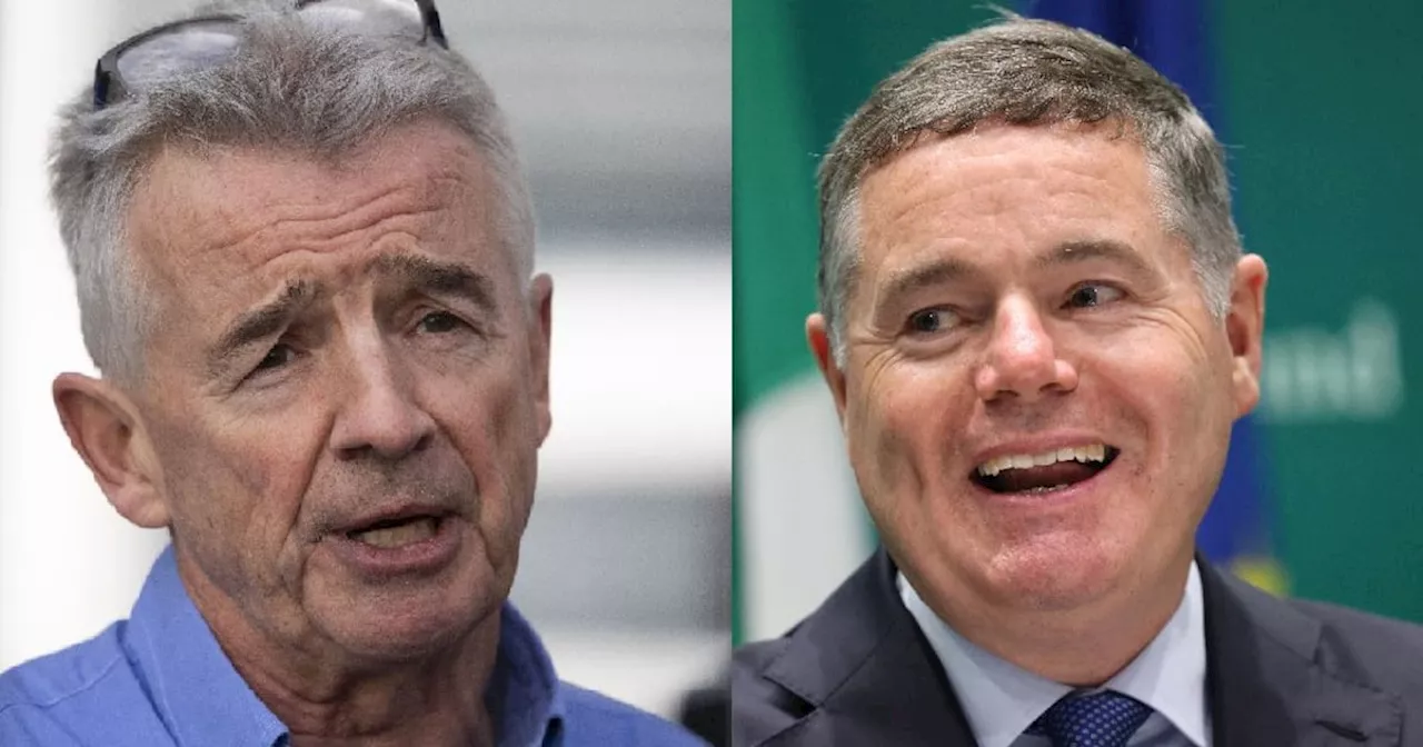 Mary Lou McDonald calls on Paschal Donohoe to ‘clarify’ dinner meeting with Ryanair’s O’Leary