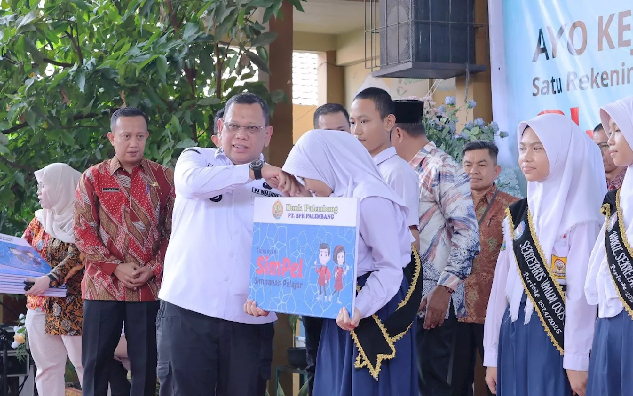 Pemkot Palembang Buka 10 Ribu Tabungan Gratis untuk Pelajar