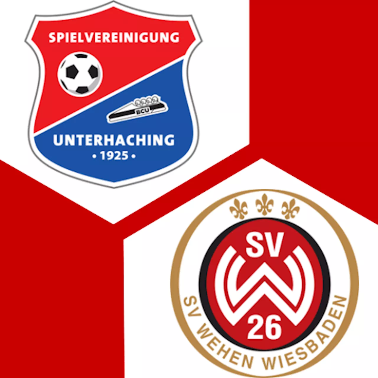 SpVgg Unterhaching - SV Wehen Wiesbaden : | 15. Spieltag