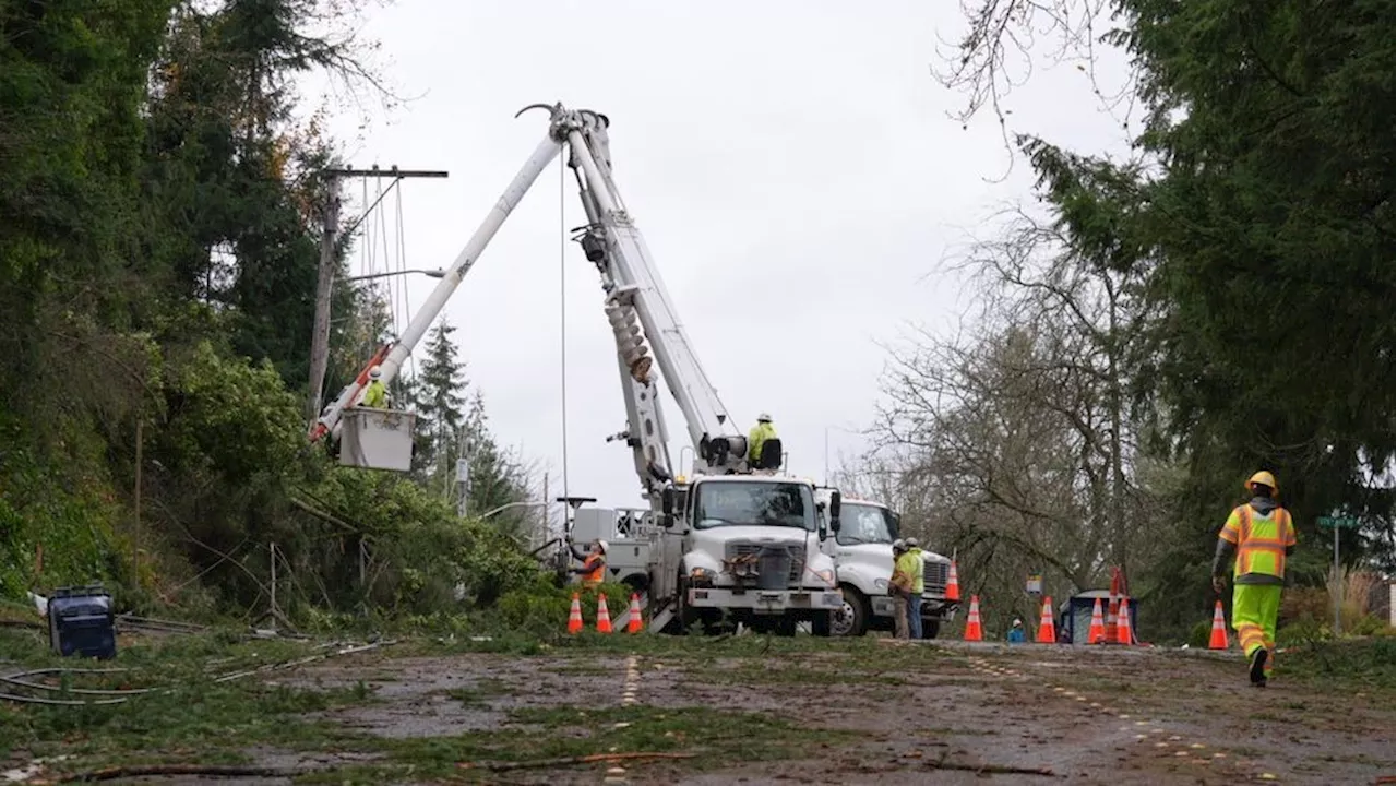 Don't have power? Here's when PSE customers could get power restored after windstorm