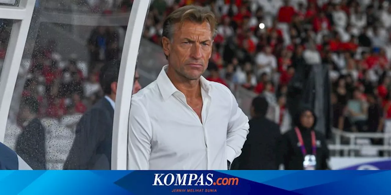 Herve Renard Diminta Mundur Usai Arab Saudi Dilibas Timnas Indonesia