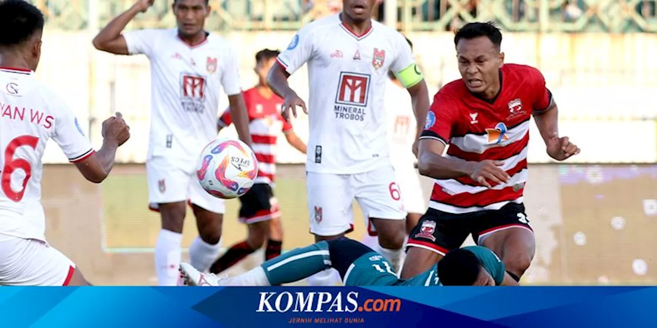 Madura United Vs Arema FC, Derbi Jatim Sarat Ambisi Raih Poin Penuh