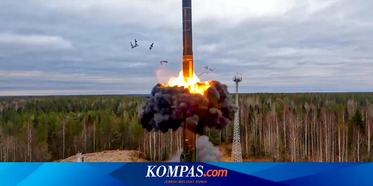 Hari Ini, Rusia Tembakkan Rudal Balistik Antarbenua ke Ukraina