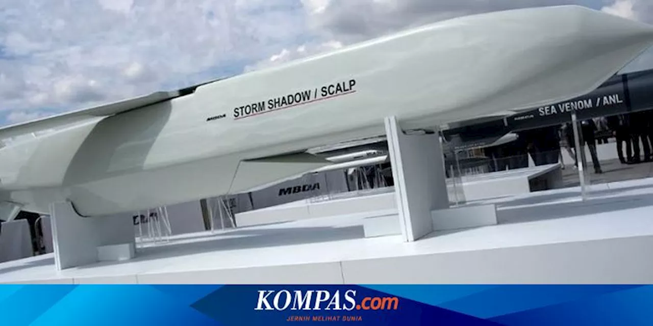 Ukraina Kali Pertama Tembakkan Rudal Storm Shadow Pasokan Inggris ke Rusia