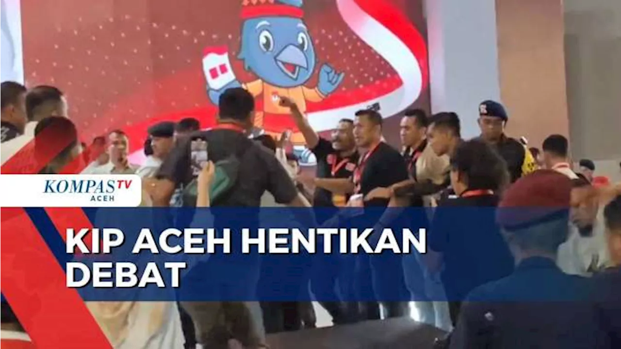 Debat Pilgub Aceh Ricuh Dipicu Penggunaan Clip On Salah Satu Paslon