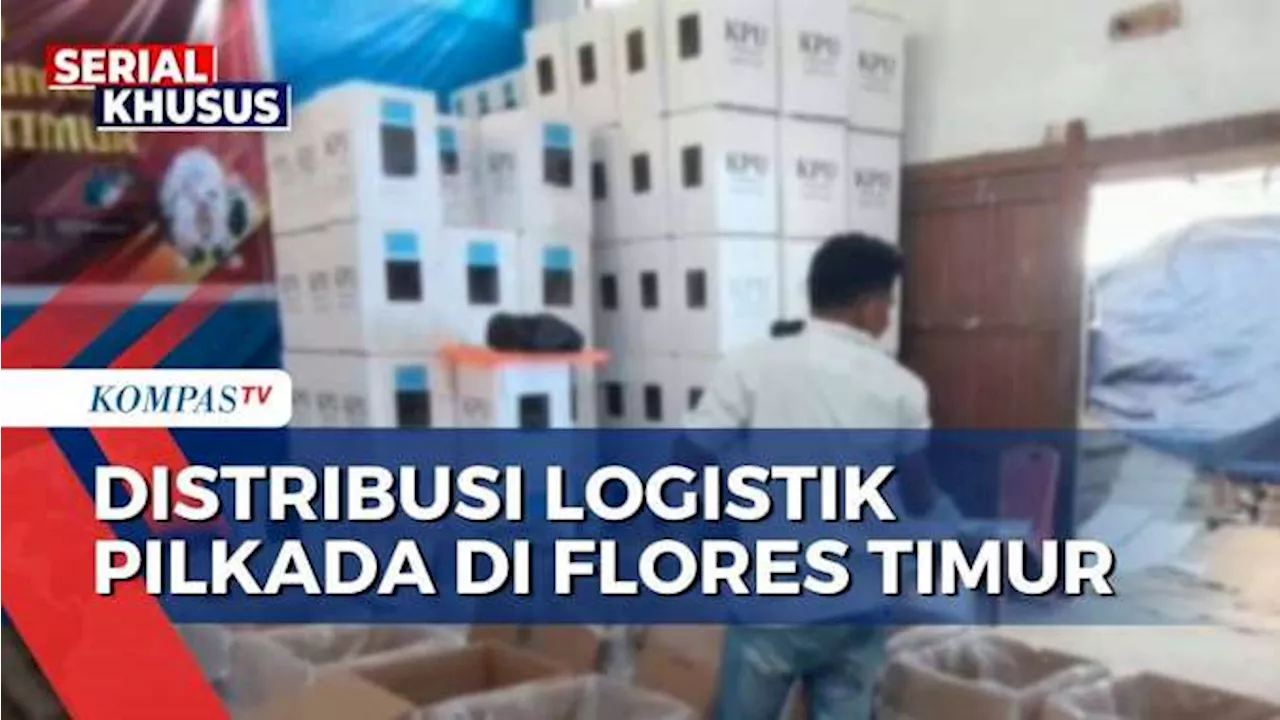 Jelang Pilkada, Begini Proses Distribusi Logistik di Flores Timur hingga Merauke