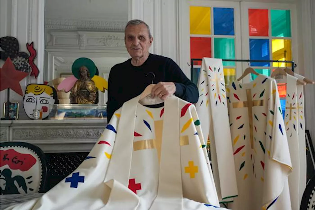 Fashion designer describes invitation to work on Notre Dame cathedral's re-opening as 'a calling'