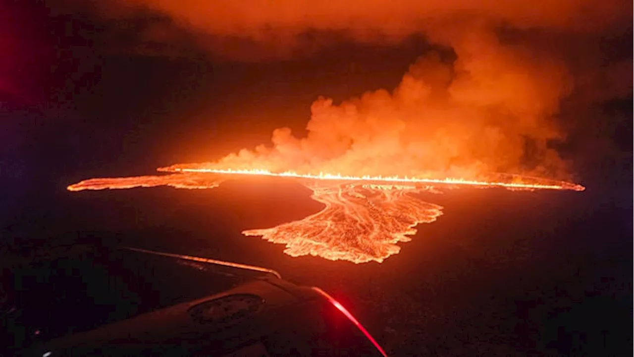 Volcano on Iceland's Rekjanes Peninsula erupts for the 7th time in a year