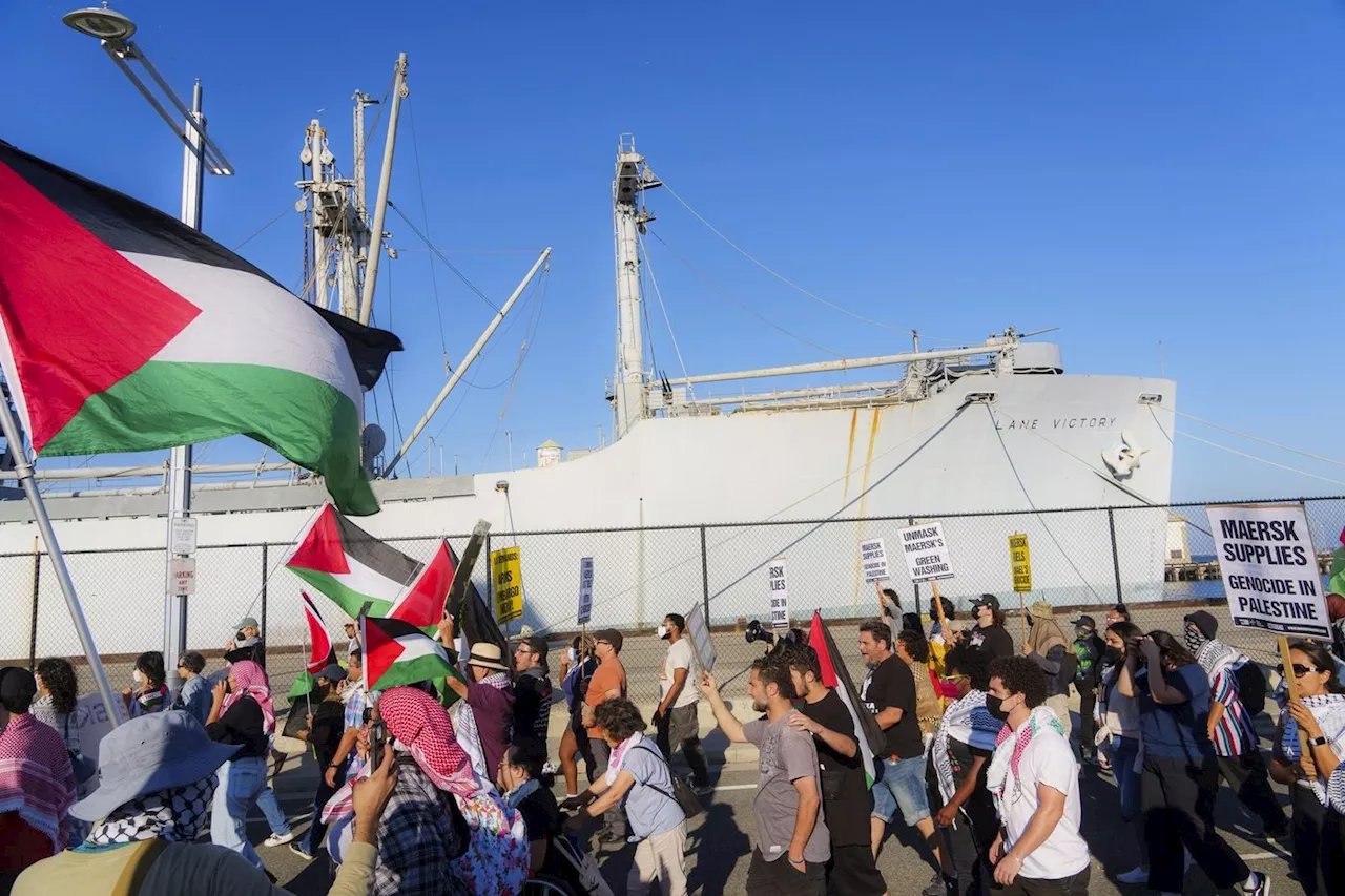 Guerre au Proche-Orient : sur la route des porte-conteneurs, l’opposition aux livraisons d’armes à Israël