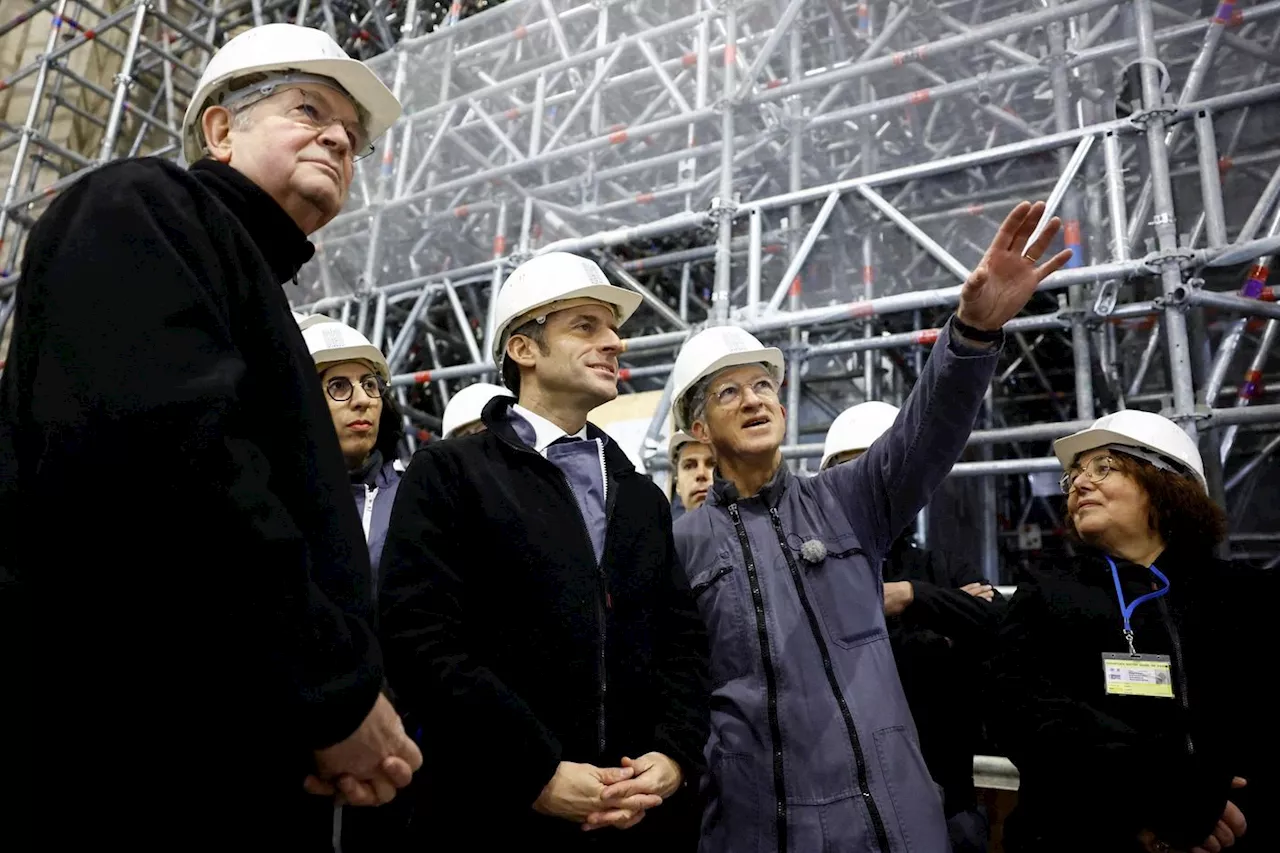 Macron à Notre-Dame : sa visite du chantier sera retransmise en direct le 29 novembre