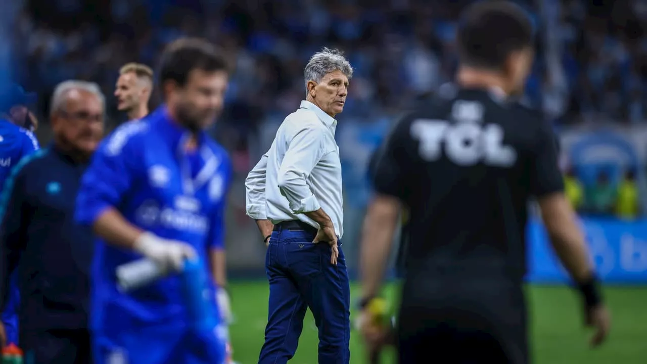 ‘Enquanto eu estiver aqui, o Grêmio não cai’, diz Renato Gaúcho