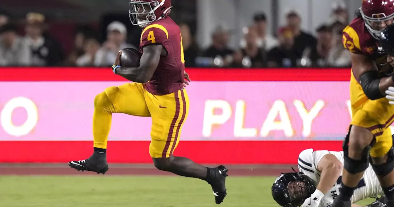 The secret to USC running back Woody Marks' career-best year: acupuncture