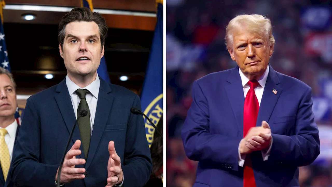 Matt Gaetz withdraws as Donald Trump's nominee for attorney general amid sexual misconduct allegations