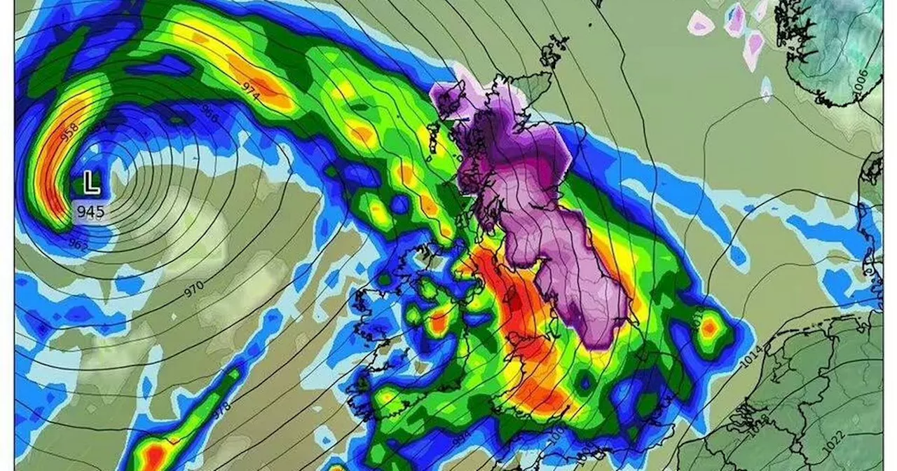 UK facing 400-mile 'snow bomb' according to latest maps