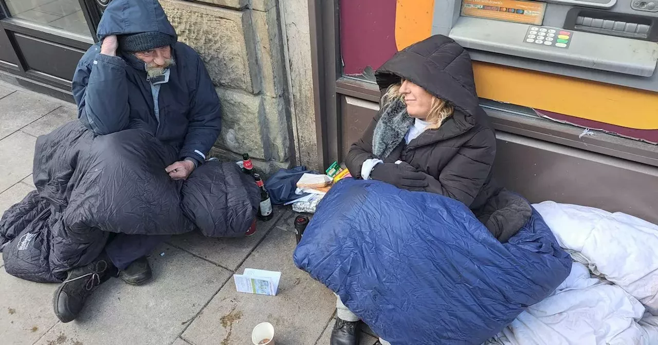 Unusual and heartwrenching way Leeds homeless keep out 'unbelievable' cold