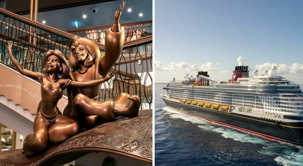 Crociera Disney Treasure, la nave da oltre un miliardo di euro: 1.200 stanze, la casa stregata e la cabina di