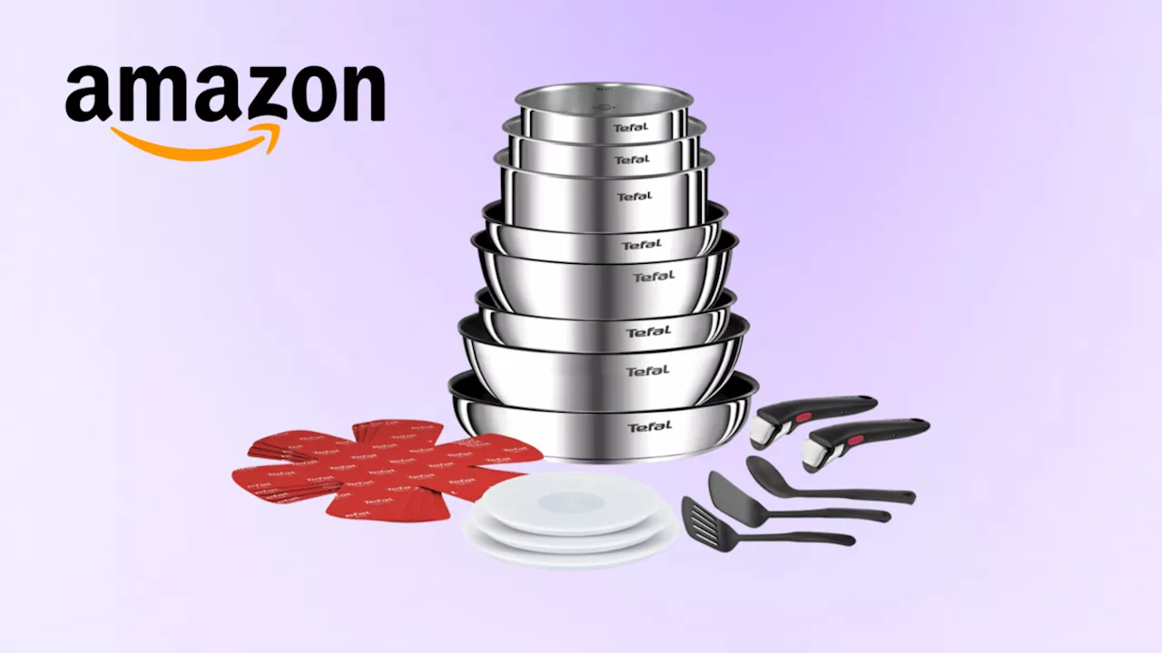 Black Friday Amazon : en exclusivité, 47% de réduction sur cette batterie de cuisine Tefal