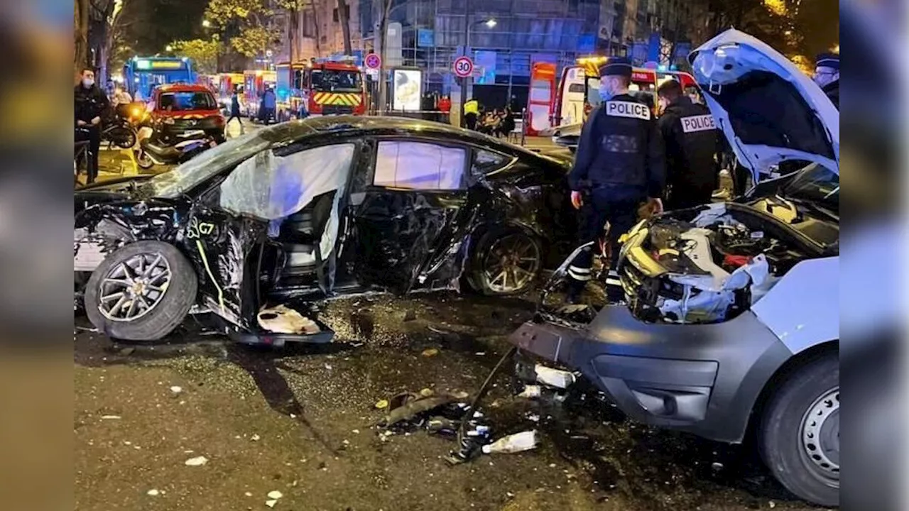 Effroyable accident mortel avec une Tesla à Paris : le conducteur incriminé, le constructeur épinglé