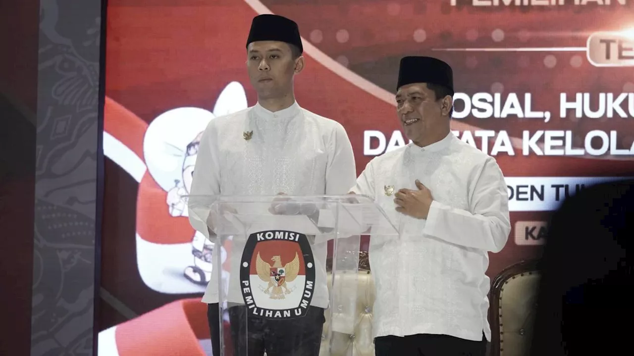 Arti Pin Garuda di Baju Gumelar-Rudi Saat Debat Pamungkas Pilkada Batu