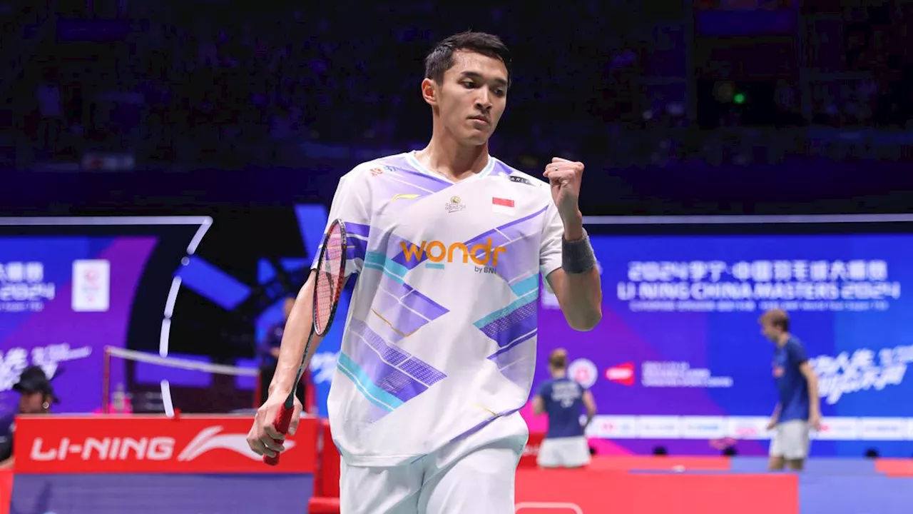 Hasil China Masters 2024: Sukses Revans, Jonatan Christie ke Perempat Final