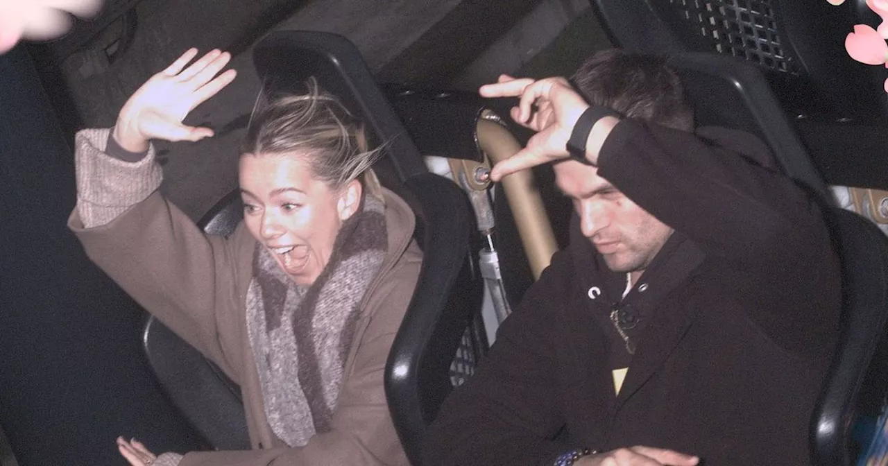 Strictly star makes Pleasure Beach admission after braving ICON ride