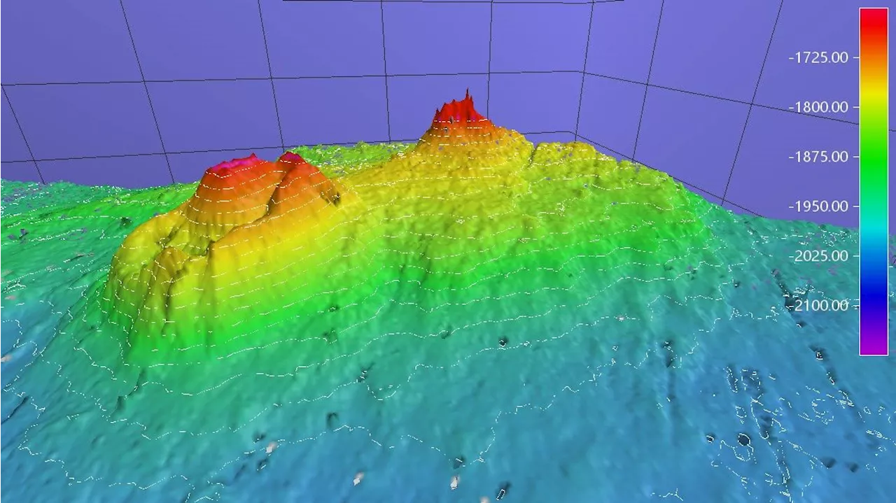 Underwater volcano-like structure is spewing gas off Alaska's coast, US Coast Guard says