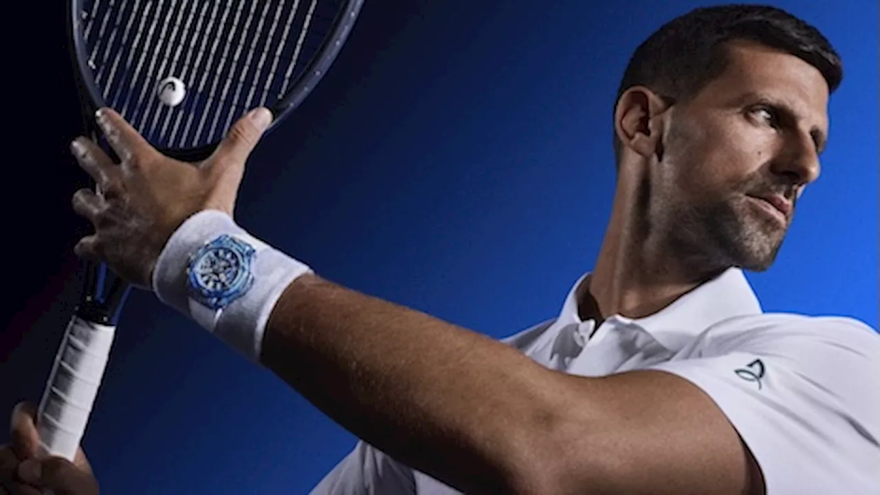 Hublot nods to tennis champion Novak Djokovic with custom chronograph