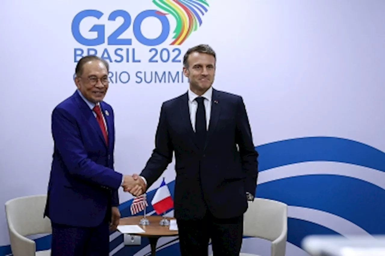 Macron’s Malay-language X post on meeting Anwar and Malaysia-France ties garners admiration online