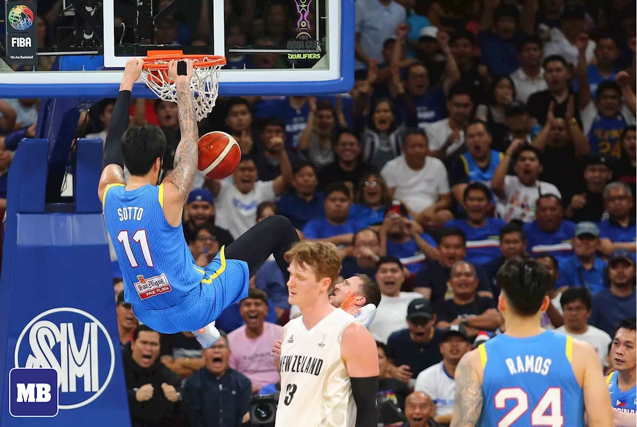 Kai Sotto towers over Tall Blacks as Gilas ends New Zealand jinx