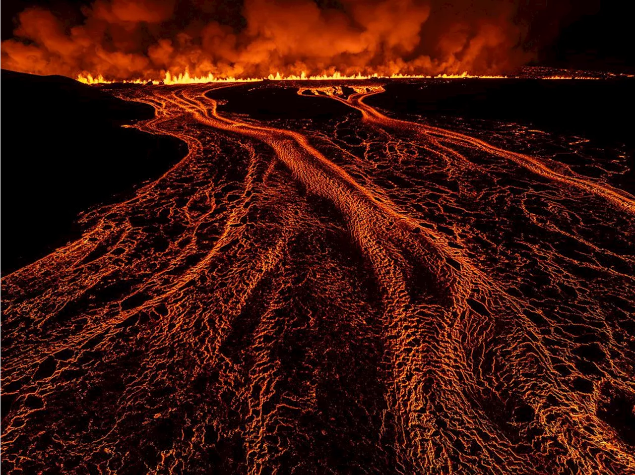 Volcano on Iceland's Reykjanes Peninsula erupts for the 7th time in a year