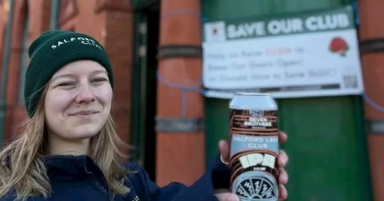 Beer brewed to help save Salford Lads Club goes on sale TODAY