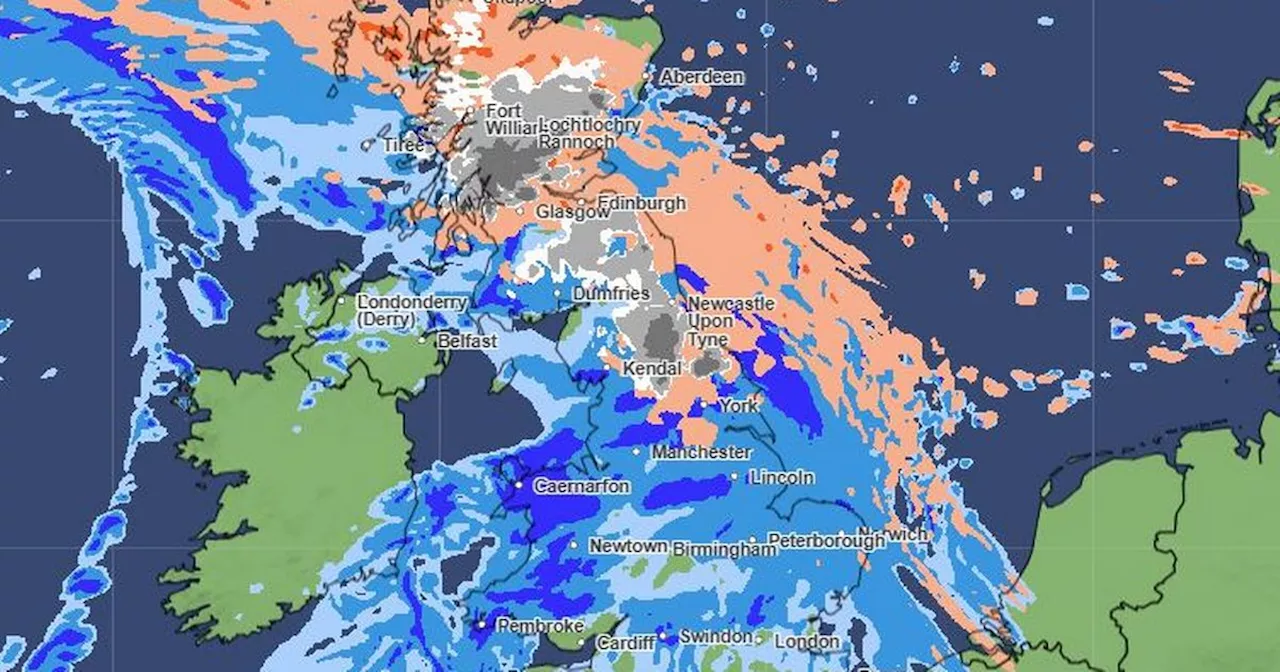 Storm Bert named by Met Office as 70mph winds, snow and rain to batter UK