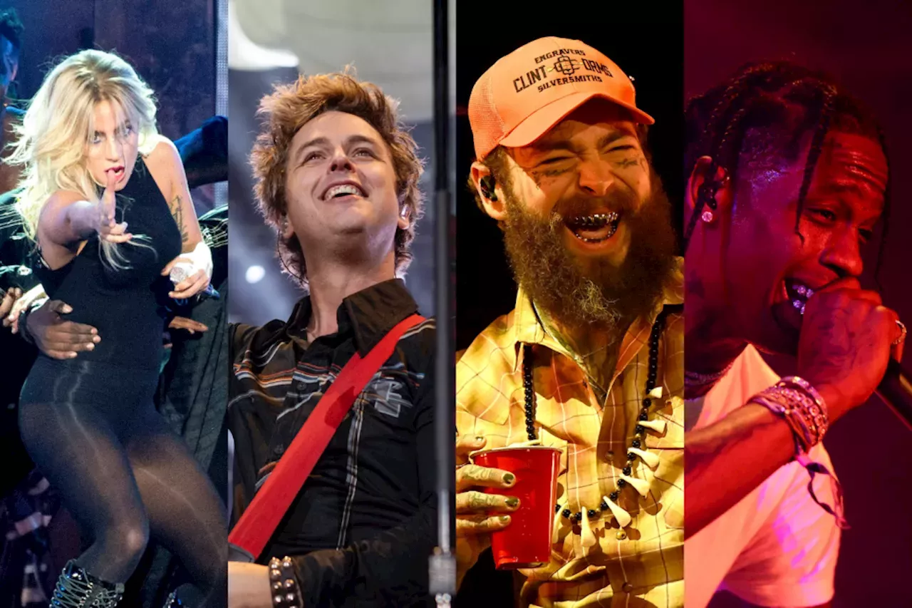 Coachella 2025: Lady Gaga, Green Day, Post Malone And Travis Scott Top ...