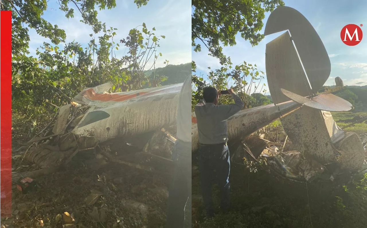 Avioneta sufre avería y se desploma en Huehuetán, Chiapas; hay un muerto