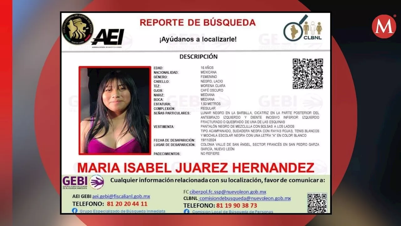 Desaparece joven de 16 años tras tomar taxi en San Pedro Garza García