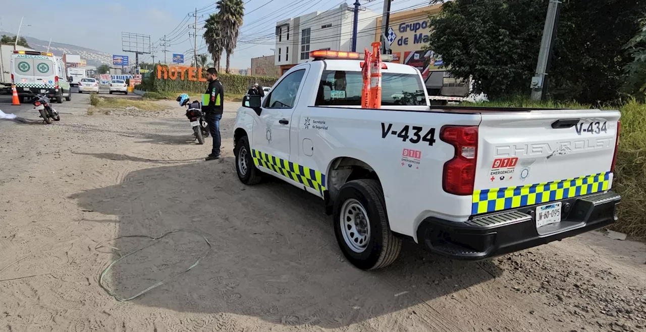 Muere menor de edad al caer de su motocicleta en Tlaquepaque